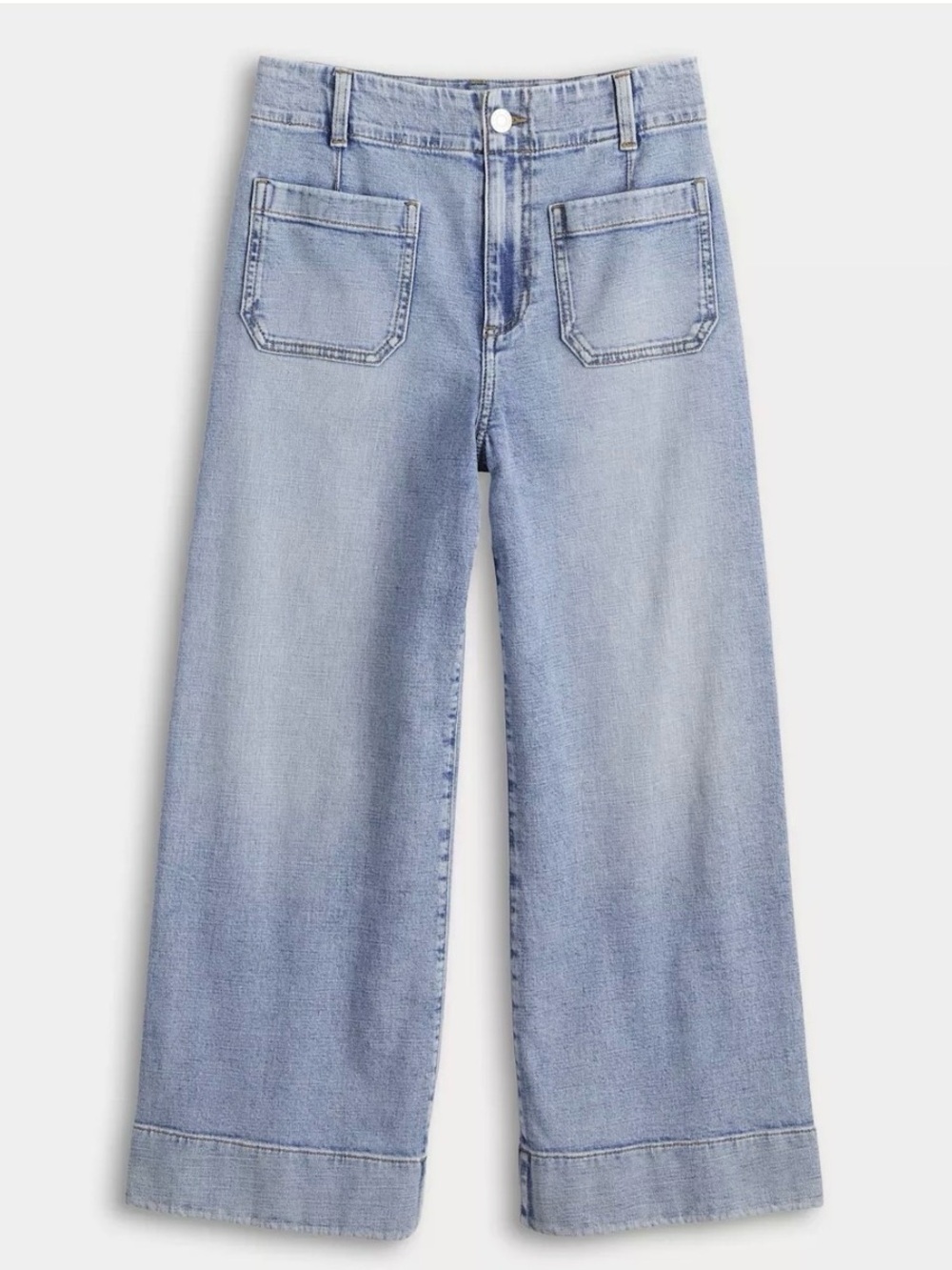 Women's LC Lauren Conrad Super High-Rise Wildflower Wide Leg Cropped Pants SZ2